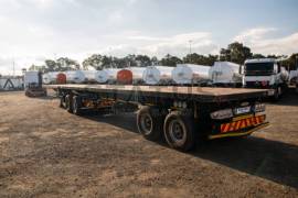 Henred, 6x12 Superlink Flatdeck, Flat Deck Trailer, Used, 2018