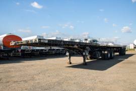 Henred, 6x12 Superlink Flatdeck, Flat Deck Trailer, Used, 2018