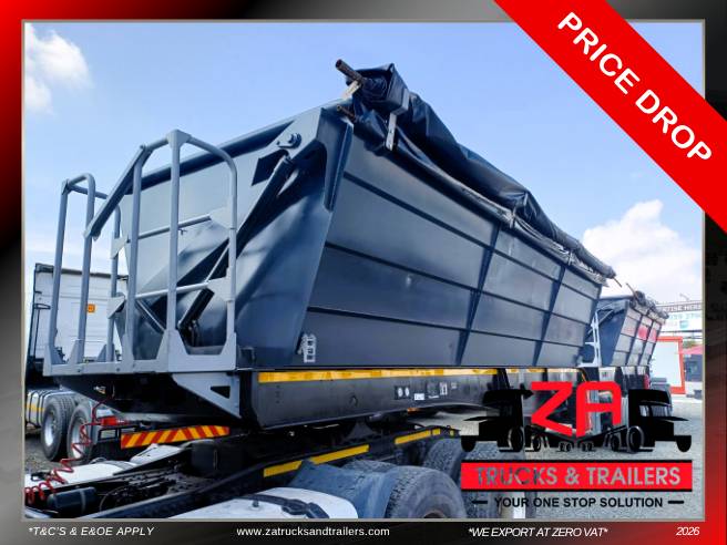 PRBB, 45 CUBE SIDE TIPPER, Side Tipper Link Trailer, Used, 2024