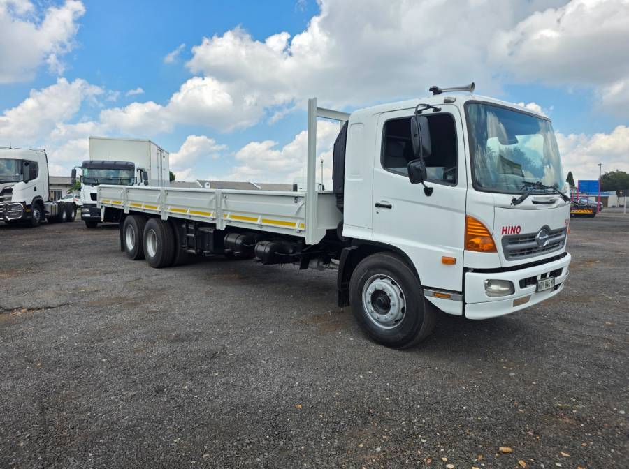 Hino, 500 1626, 6x2 Drive, Dropside Truck, Used, 2012
