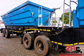 SA Truck Bodies, 45 CUBE SIDE TIPPER TRAILER, Side Tipper Link Trailer, Used, 2022