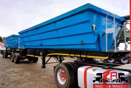 SA Truck Bodies, 45 CUBE SIDE TIPPER TRAILER, Side Tipper Link Trailer, Used, 2022