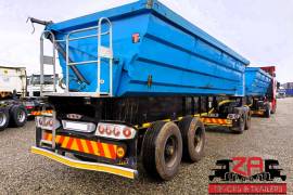 SA Truck Bodies, 45 CUBE SIDE TIPPER TRAILER, Side Tipper Link Trailer, Used, 2022