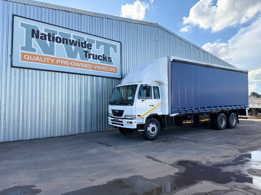 Nissan, UD90, 6x2 Drive, Tautliner Truck, Used, 2014