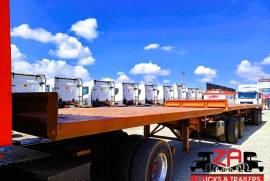 SA Truck Bodies, FLAT DECK TRAILER [#52960], Flat Deck Trailer, Used, 2011