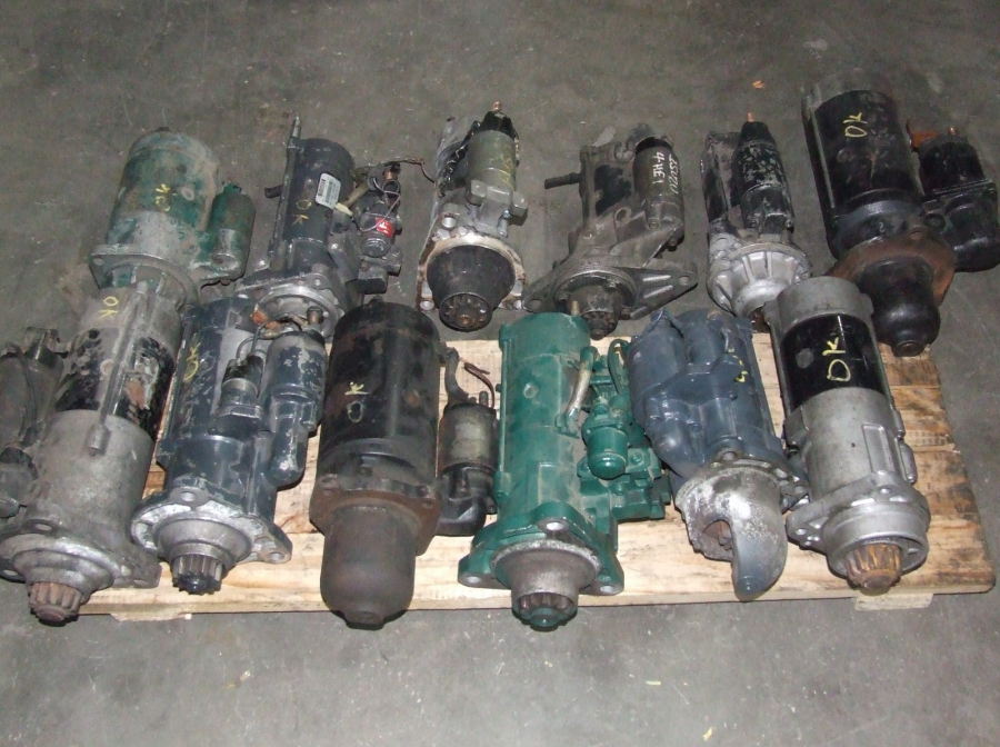 Truck Parts, Various, Truck starters, Engine Parts, Used
