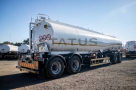 GRW, 32 000Lt 4-Axle drawbar tanker trailer, Fuel Tanker , Used, 2005