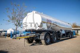 GRW, 32 000Lt 4-Axle drawbar tanker trailer, Fuel Tanker , Used, 2005