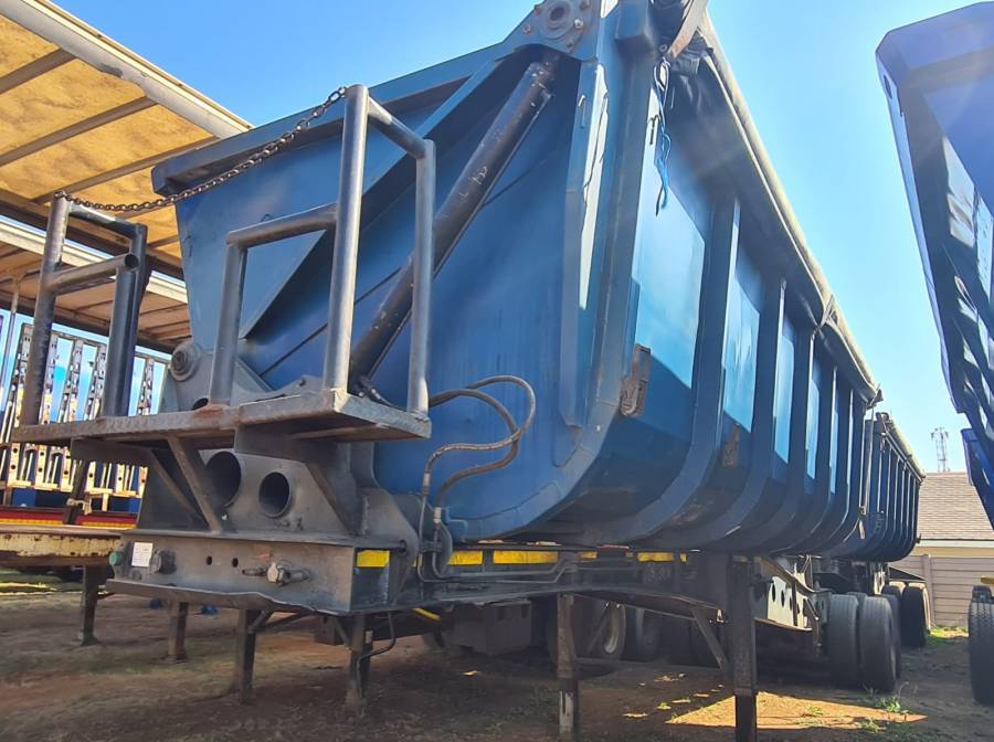 Afrit, Side Tipper Link Trailer, Used, 2007