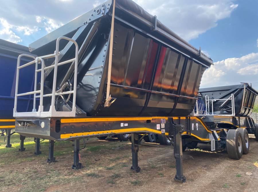 CIMC, Side Tipper Link Trailer, Used, 2020