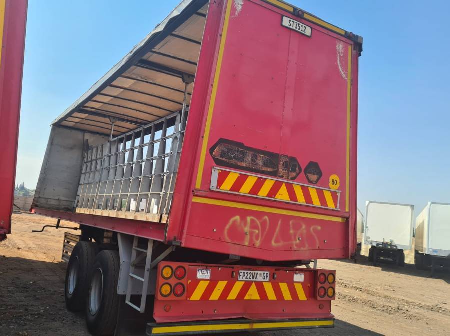 Afrit, Tautliner Trailer, Used, 2016