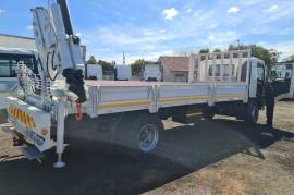 Hino, Dropside Body, 4x2 Drive, Crane Truck, Used, 2008