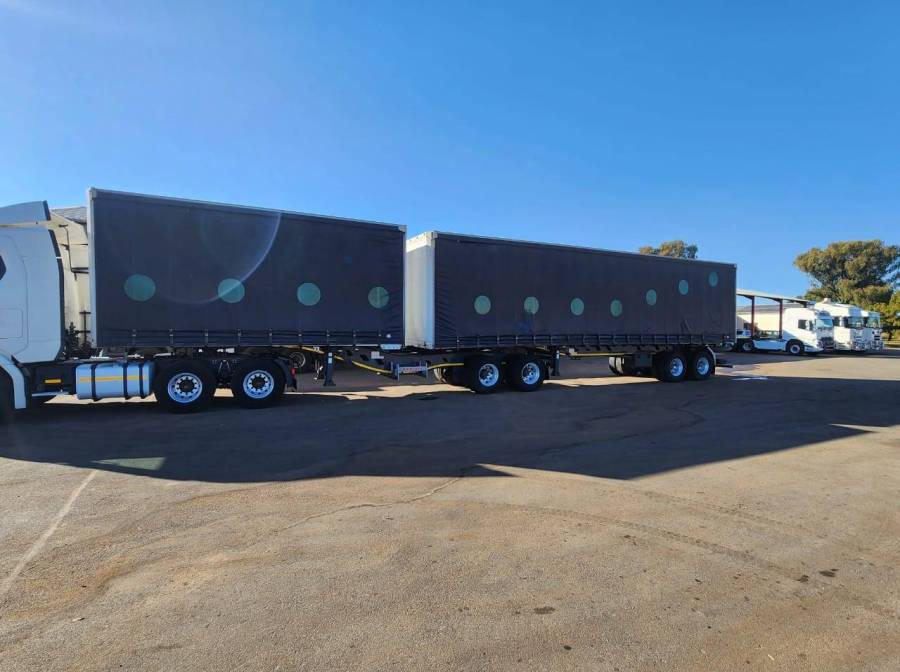 PRBB, 6/12, Tautliner Trailer, Used, 2012