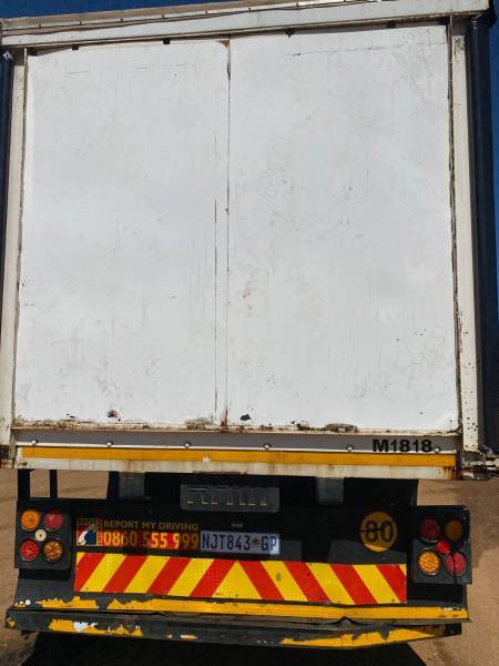 Afrit, Tautliner Trailer, Used, 2002