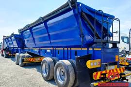 Leader Bodies, 40 CUBE , Side Tipper Link Trailer, Used, 2019