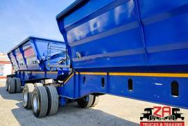 Leader Bodies, 40 CUBE , Side Tipper Link Trailer, Used, 2019
