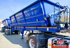 Leader Bodies, 40 CUBE , Side Tipper Link Trailer, Used, 2019