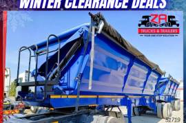 Leader Bodies, 40 CUBE , Side Tipper Link Trailer, Used, 2019
