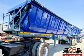 CIMC, 40 CUBE SIDE TIPPER TRAILER [#52800], Side Tipper Link Trailer, Used, 2021
