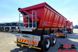 CIMC, 40 CUBE SIDE TIPPER TRAILER [#52828], Side Tipper Link Trailer, Used, 2021