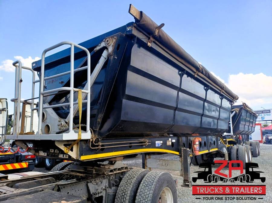 Afrit, 45 CUBE SIDE TIPPER TRAILER [#52966], Side Tipper Link Trailer, Used, 2021