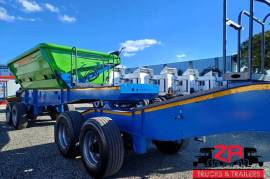 Leader Bodies, 20 CUBE SIDE TIPPER , Side Tipper Link Trailer, Used, 2020