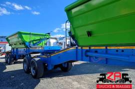 Leader Bodies, 20 CUBE SIDE TIPPER , Side Tipper Link Trailer, Used, 2020