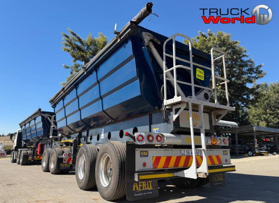Afrit, Side Tipper Link Trailer, Used, 2024