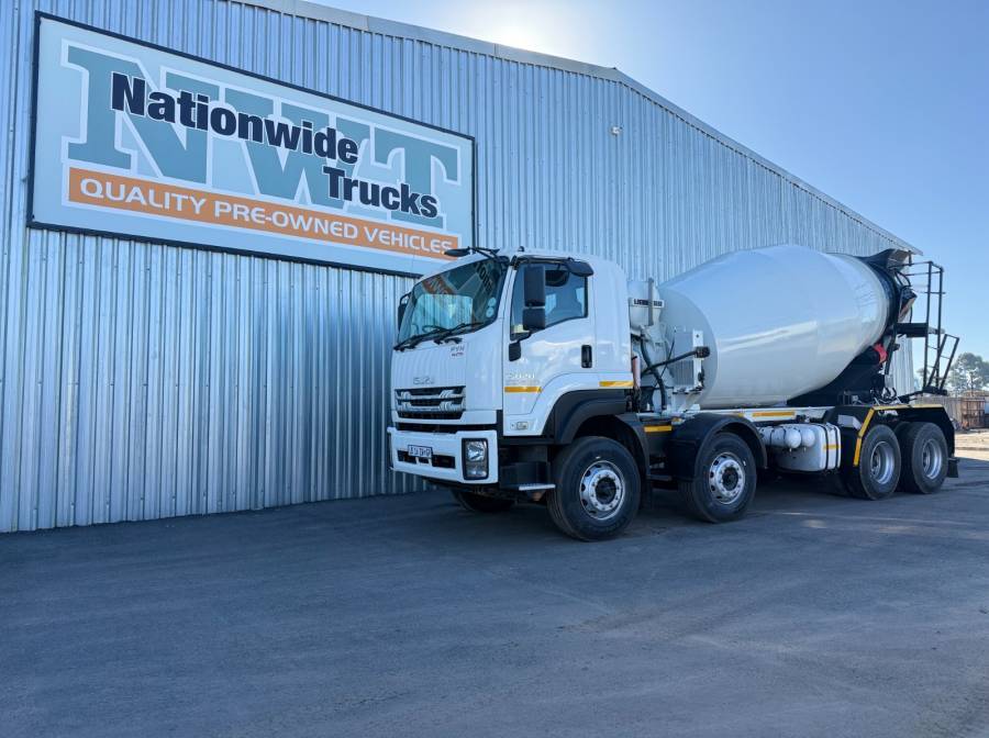 Isuzu, 33-360, 8x4 Drive, Concrete Mixer Truck, Used, 2023