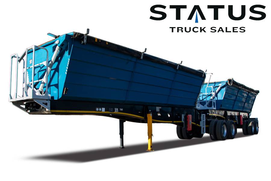 PRBB, 45M³ Interlink Side Tipper Trailer, Side Tipper Link Trailer, Used, 2023