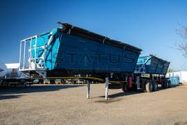 PRBB, 45M³ Interlink Side Tipper Trailer, Side Tipper Link Trailer, Used, 2023