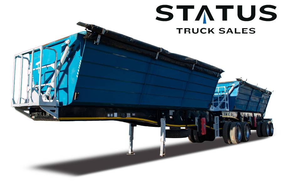 PRBB, 45M³ Interlink Side Tipper Trailer, Side Tipper Link Trailer, Used, 2023