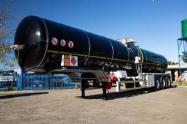 GRW, 38 000Lt Tri-Axle HFO Tanker Trailer, Stainless Steel Tank Trailer, Used, 2024