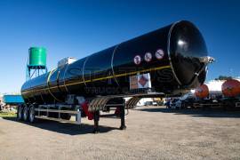 GRW, 38 000Lt Tri-Axle HFO Tanker Trailer, Stainless Steel Tank Trailer, Used, 2024