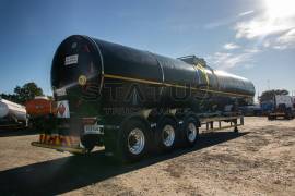 GRW, 38 000Lt Tri-Axle HFO Tanker Trailer, Stainless Steel Tank Trailer, Used, 2024