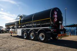 GRW, 38 000Lt Tri-Axle HFO Tanker Trailer, Stainless Steel Tank Trailer, Used, 2024
