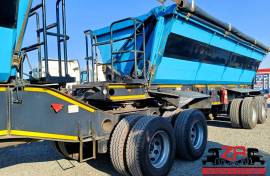 Afrit, 45 CUBE SIDE TIPPER, Side Tipper Link Trailer, Used, 2018