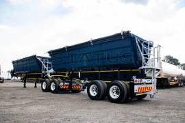 Afrit, 45M³ Interlink Side Tipper Trailer, Side Tipper Link Trailer, Used, 2022