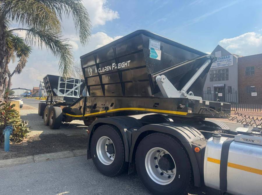 PRBB, 18 CUBE , Side Tipper Link Trailer, Used, 2023
