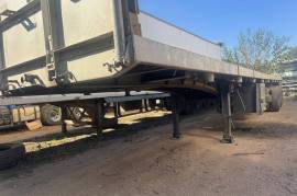 Afrit, 13-2m Tri-Axle , Flat Deck Trailer, Used, 2015