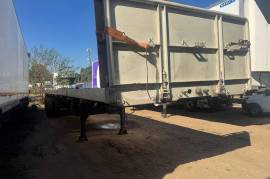 Afrit, 13-2m Tri-Axle , Flat Deck Trailer, Used, 2015