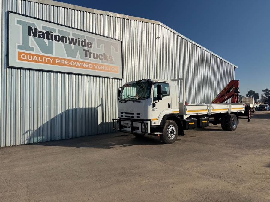 Isuzu, FTR850, 8 Ton, Crane Truck, Used, 2012