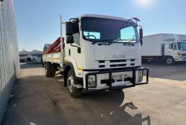 Isuzu, FTR850, 8 Ton, Crane Truck, Used, 2012