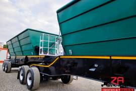 PRBB, 45 CUBE SIDE TIPPER [#52876], Side Tipper Link Trailer, Used, 2024