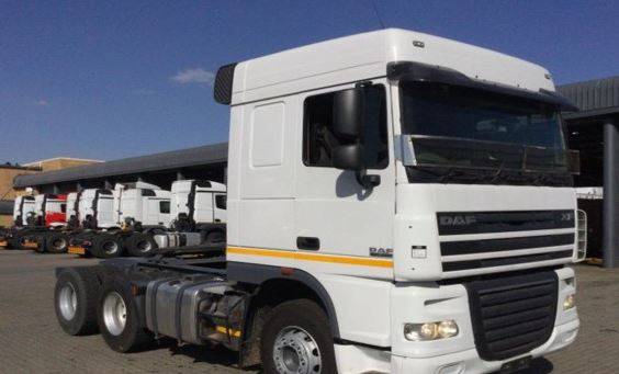 DAF, DAF XF105.460 FTT D INTA 6x4, 6x4 Drive, Truck Tractor, Used