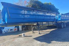 SA Truck Bodies, 45 Cube Link, Side Tipper Trailer, Used, 2017