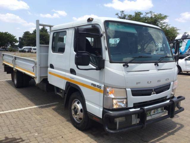 Fuso, FE8-150 AMT Double CAB Dropside Body, 4x2 Drive, Dropside Truck, Used, 2021