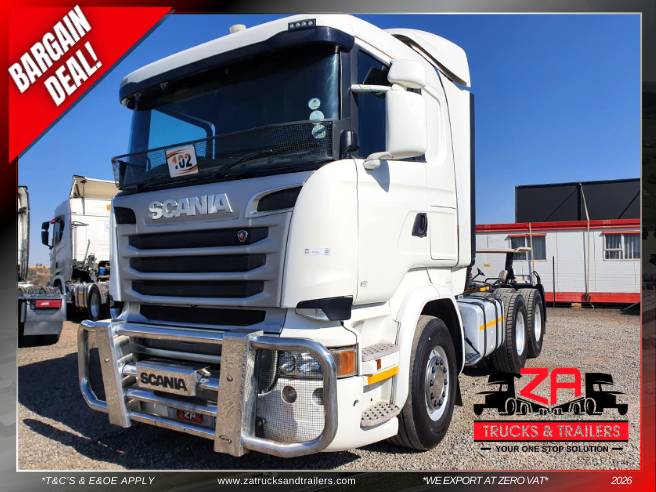 Scania, R460, 6x4 Drive, Truck Tractor, Used, 2018