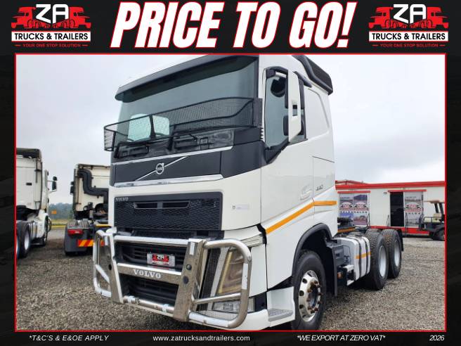 Volvo, FH440, 6x4 Drive, Truck Tractor, Used, 2015