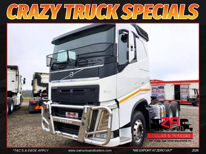 Volvo, FH440, 6x4 Drive, Truck Tractor, Used, 2015